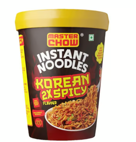 MasterChow Instant Cup Noodles (Korean 2X Spicy Flavour)